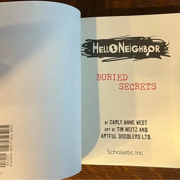 Hello Neighbor, Buried Secrets by Carly Anne West. Paperback - Picture 2 of 6